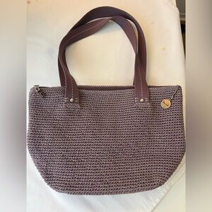 The Sak Lavender Knit Tote Bag